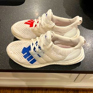 Adidas Ultra Boost 1.0 Undefeated Stars and Stripes White Red Blue size 7